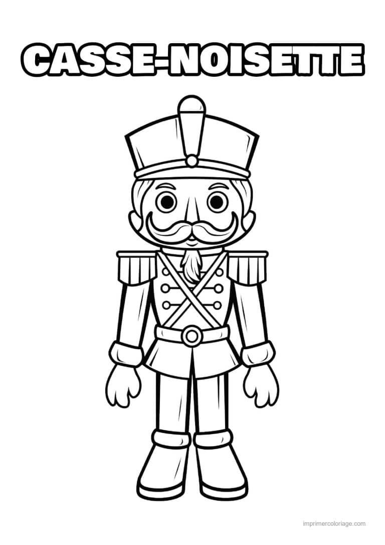 coloriage casse noisette moustachu a bandouliere croisee - dessin gratuit &agrave; imprimer