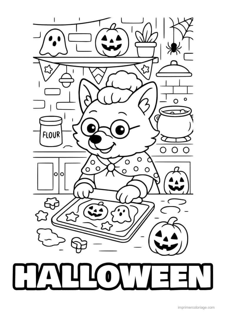 coloriage chaudron potion 05 - dessin gratuit &agrave; imprimer