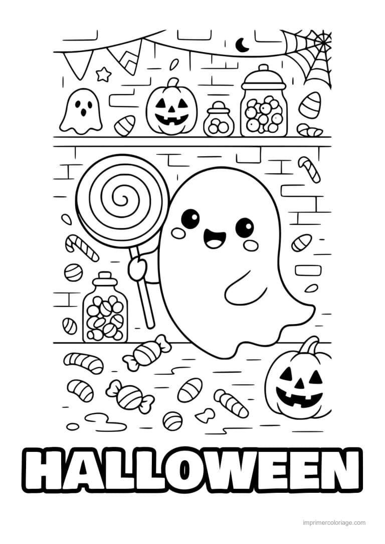 coloriage chaudron potion - dessin gratuit &agrave; imprimer