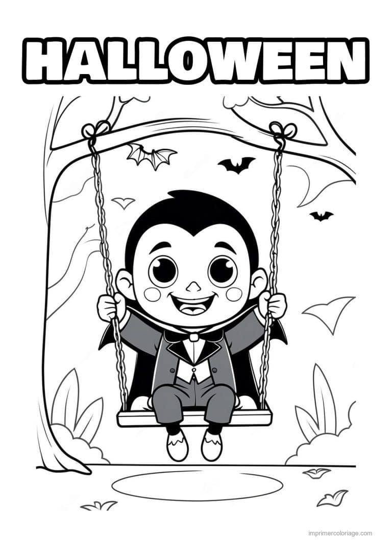 coloriage dracula 12 - dessin gratuit &agrave; imprimer