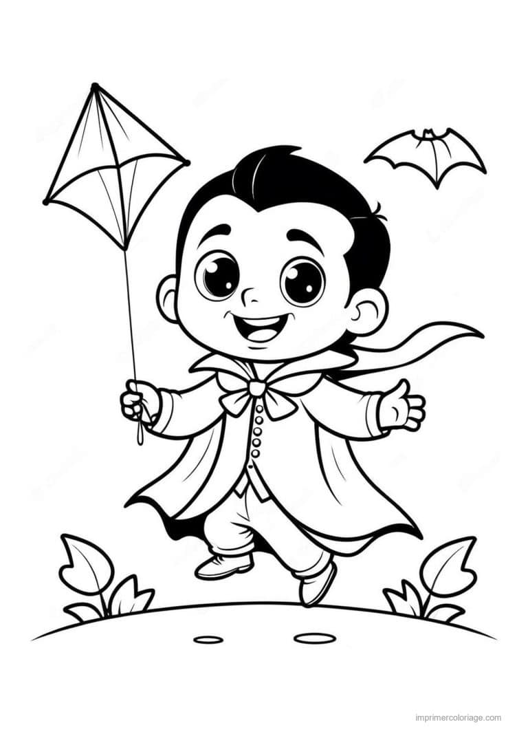 coloriage dracula 36 - dessin gratuit &agrave; imprimer