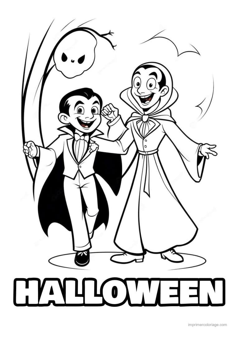 coloriage dracula 44 - dessin gratuit &agrave; imprimer