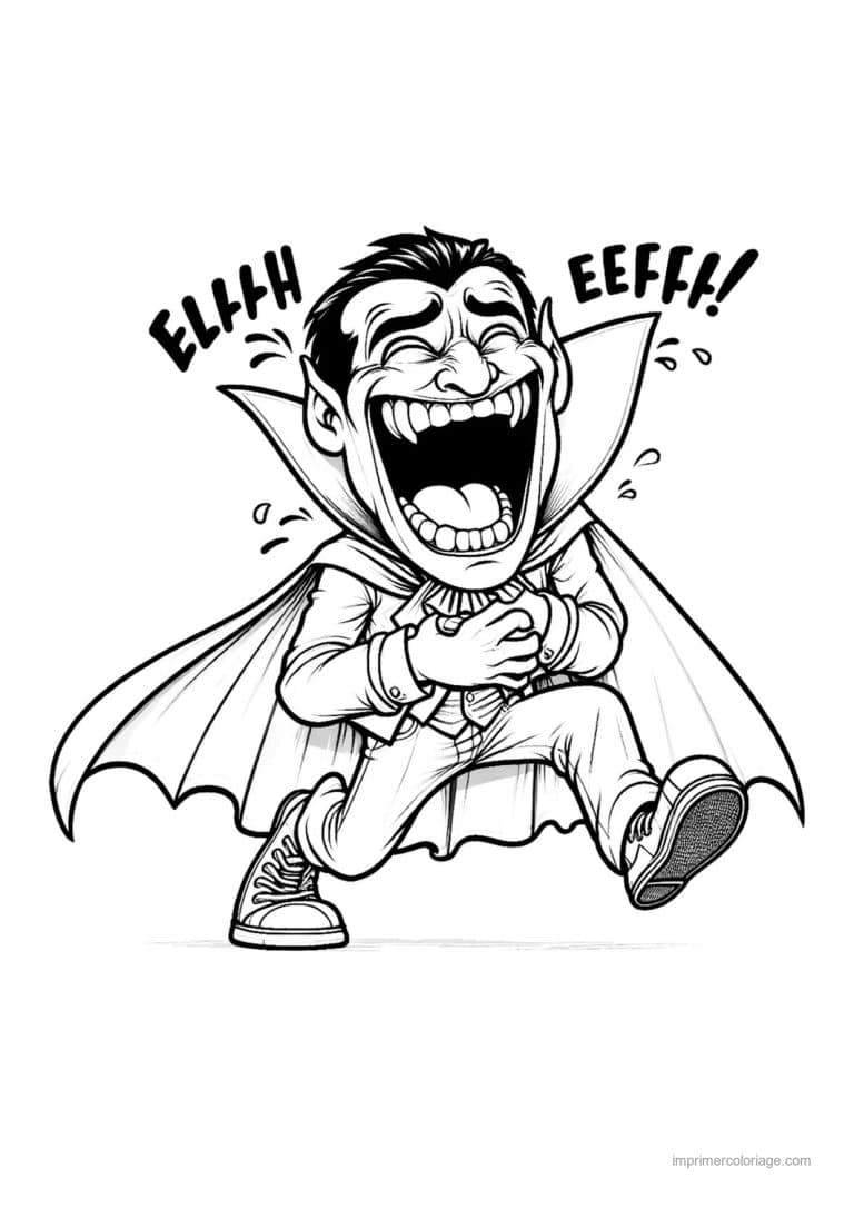 coloriage dracula 45 - dessin gratuit &agrave; imprimer