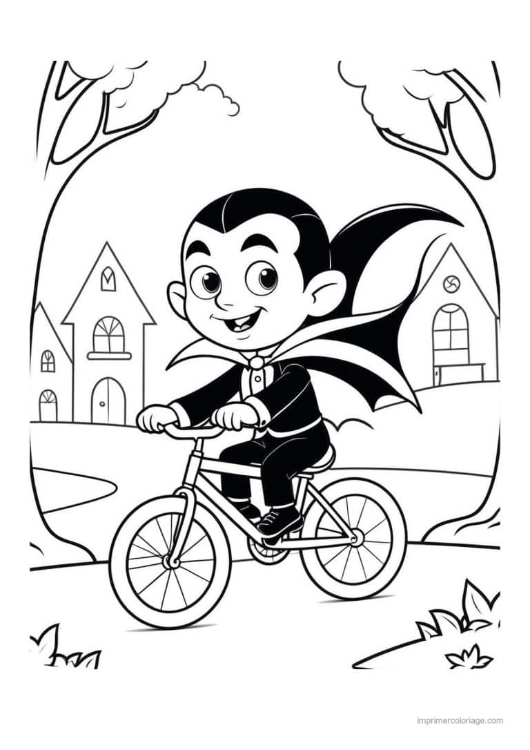 coloriage dracula 48 - dessin gratuit &agrave; imprimer