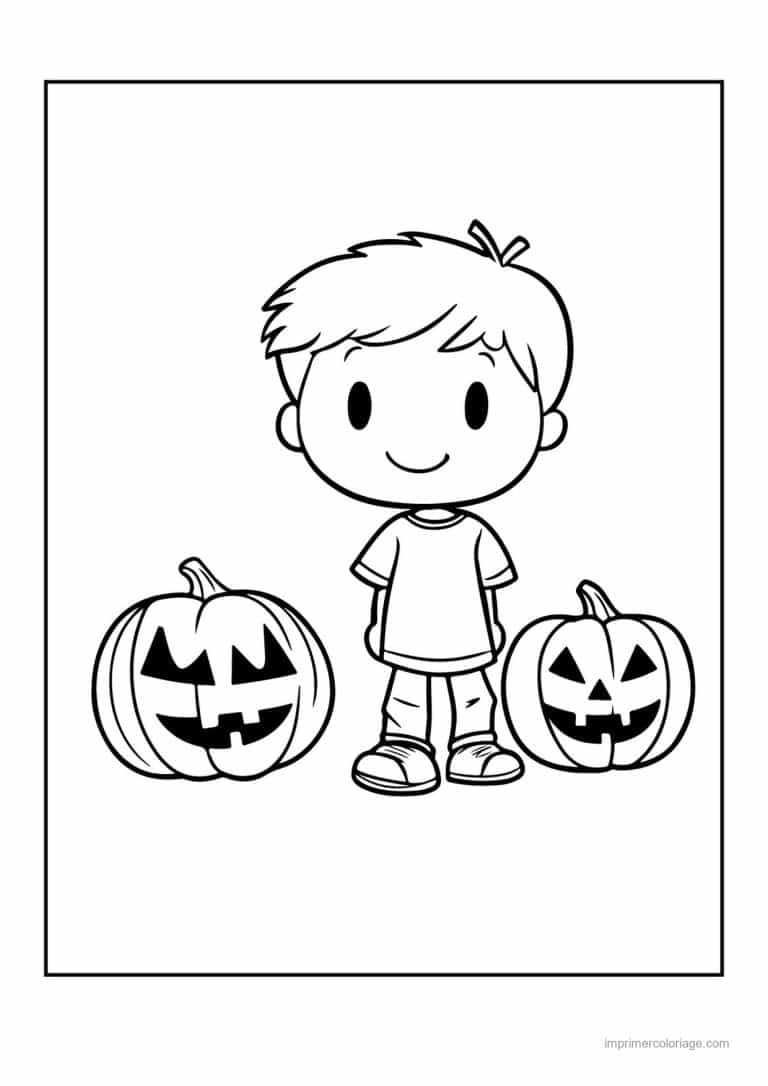 coloriage enfants deguises 03 - dessin gratuit &agrave; imprimer
