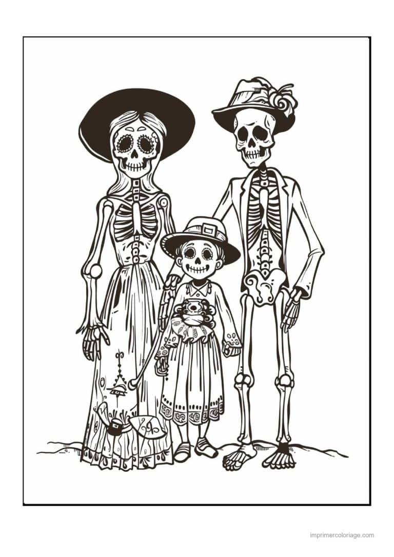 coloriage enfants deguises 08 - dessin gratuit &agrave; imprimer