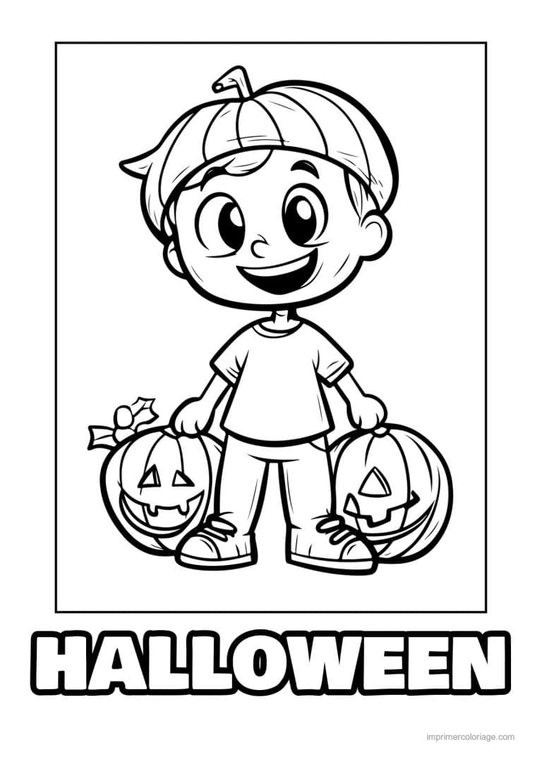 coloriage enfants deguises 37 - dessin gratuit &agrave; imprimer