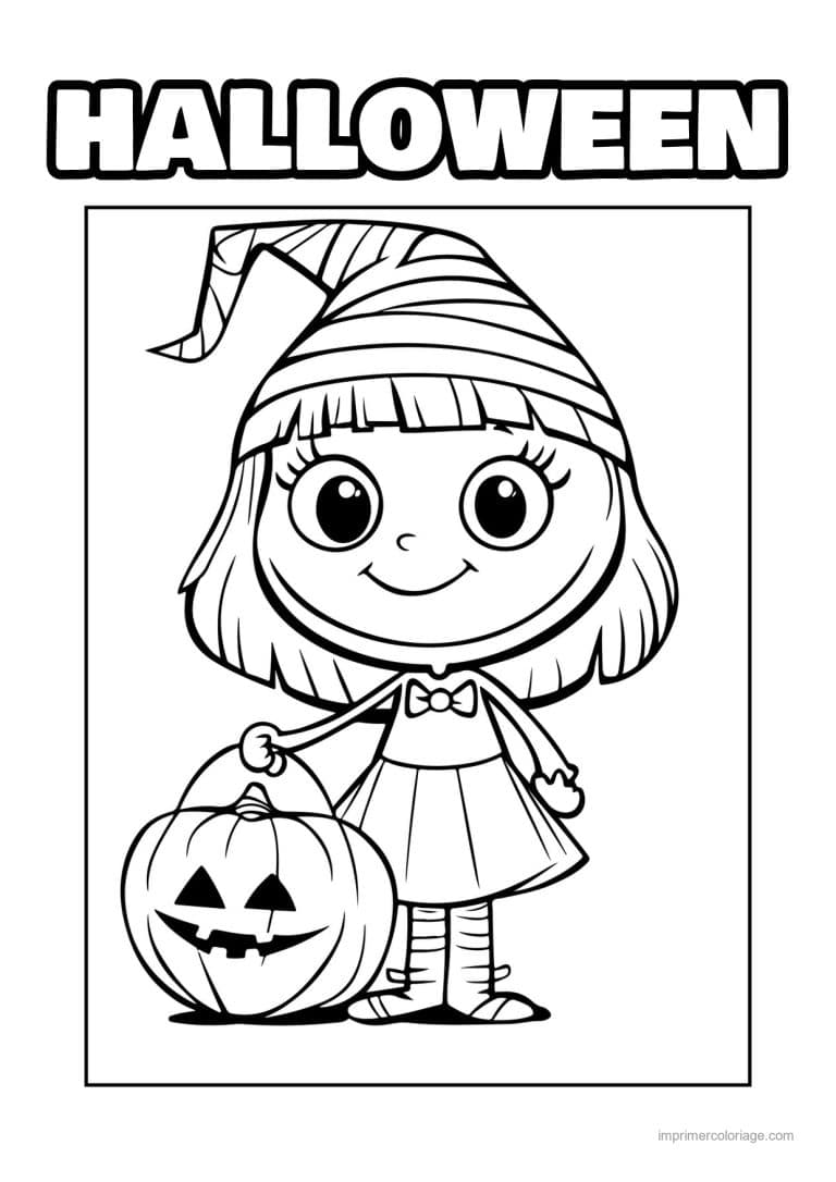 coloriage enfants deguises 40 - dessin gratuit &agrave; imprimer