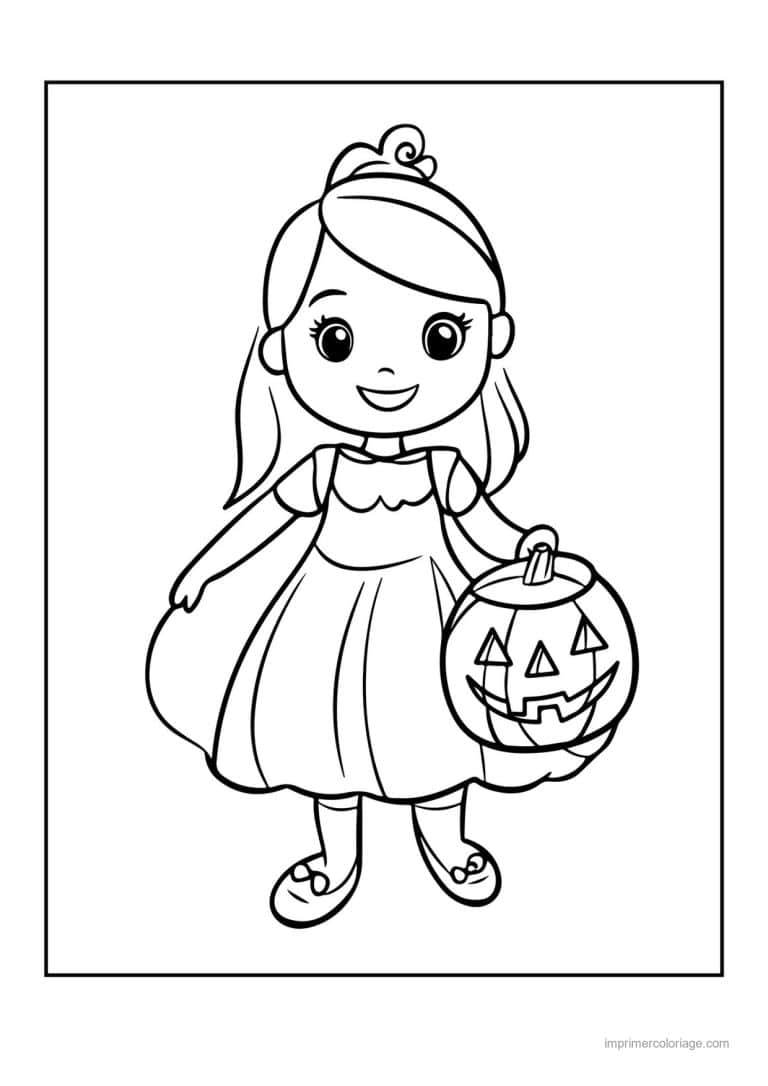 coloriage enfants deguises 41 - dessin gratuit &agrave; imprimer