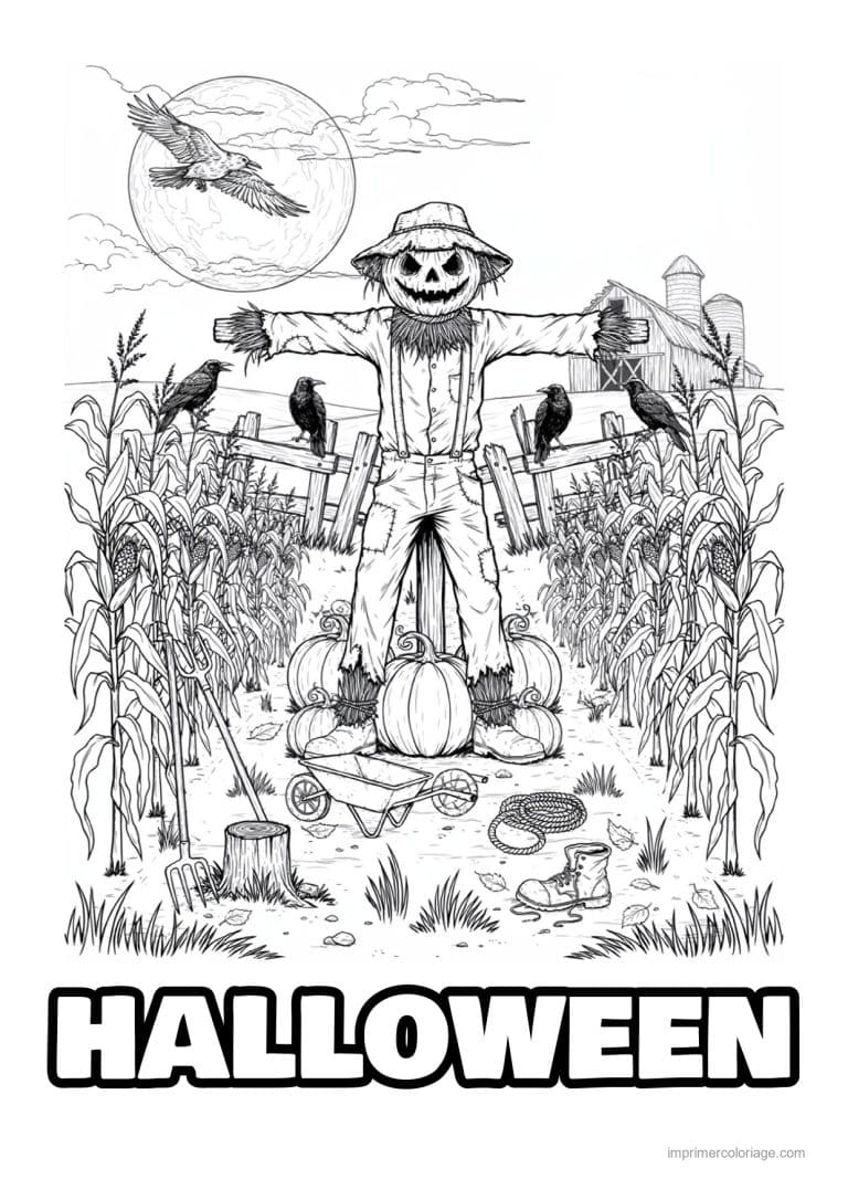 coloriage halloween adulte 25 - dessin gratuit &agrave; imprimer