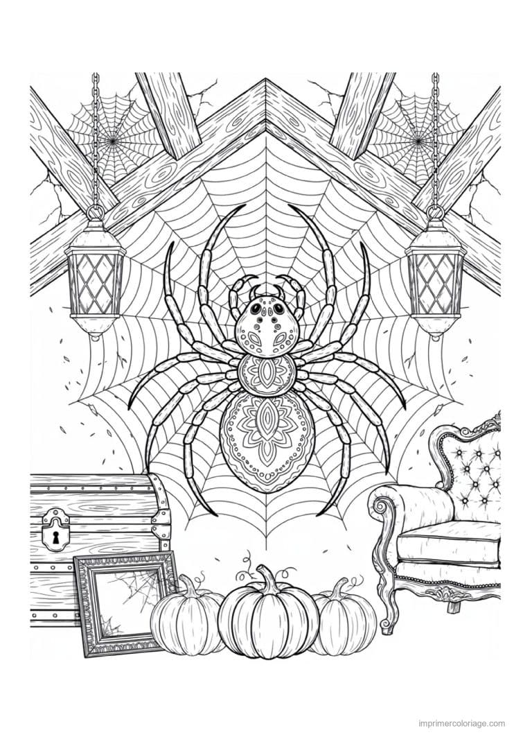 coloriage halloween adulte 35 - dessin gratuit &agrave; imprimer