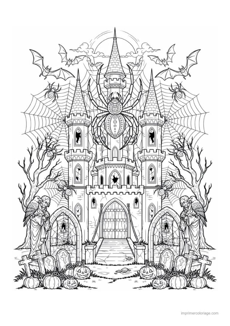 coloriage halloween adulte 38 - dessin gratuit &agrave; imprimer