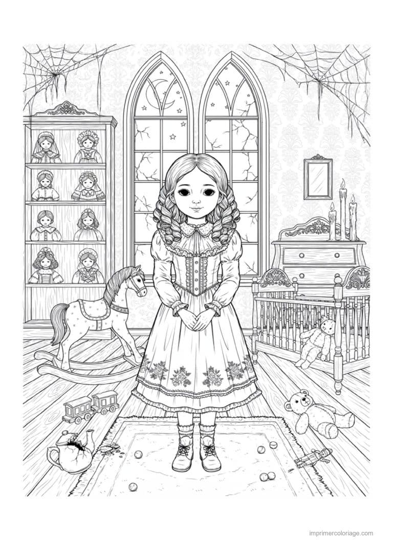 coloriage halloween adulte 53 - dessin gratuit &agrave; imprimer