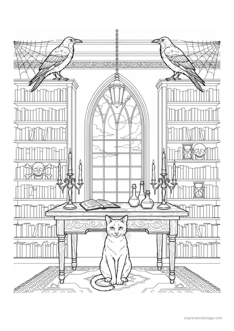 coloriage halloween adulte 59 - dessin gratuit &agrave; imprimer