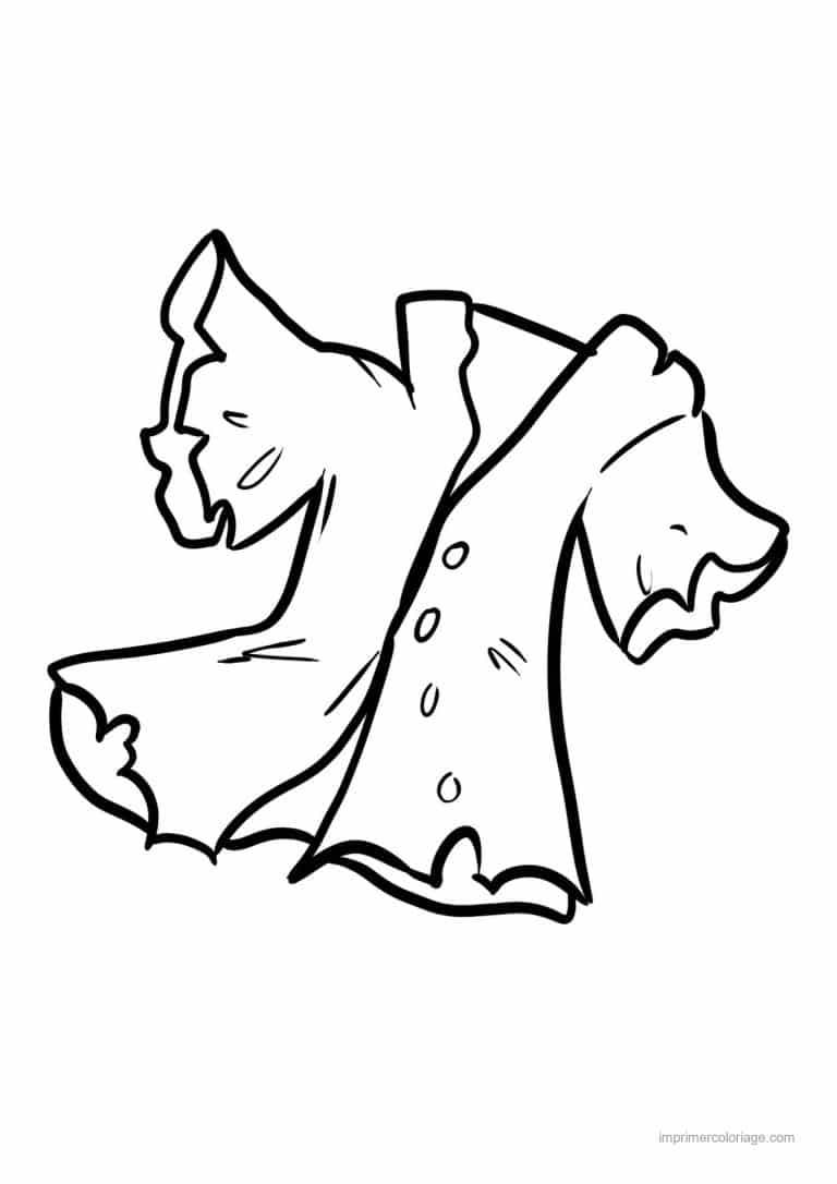 coloriage loup garou 05 - dessin gratuit &agrave; imprimer