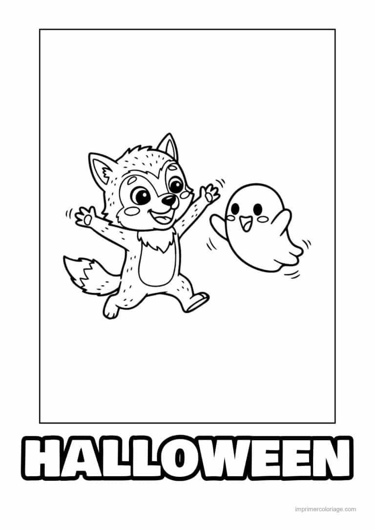 coloriage loup garou 45 - dessin gratuit &agrave; imprimer