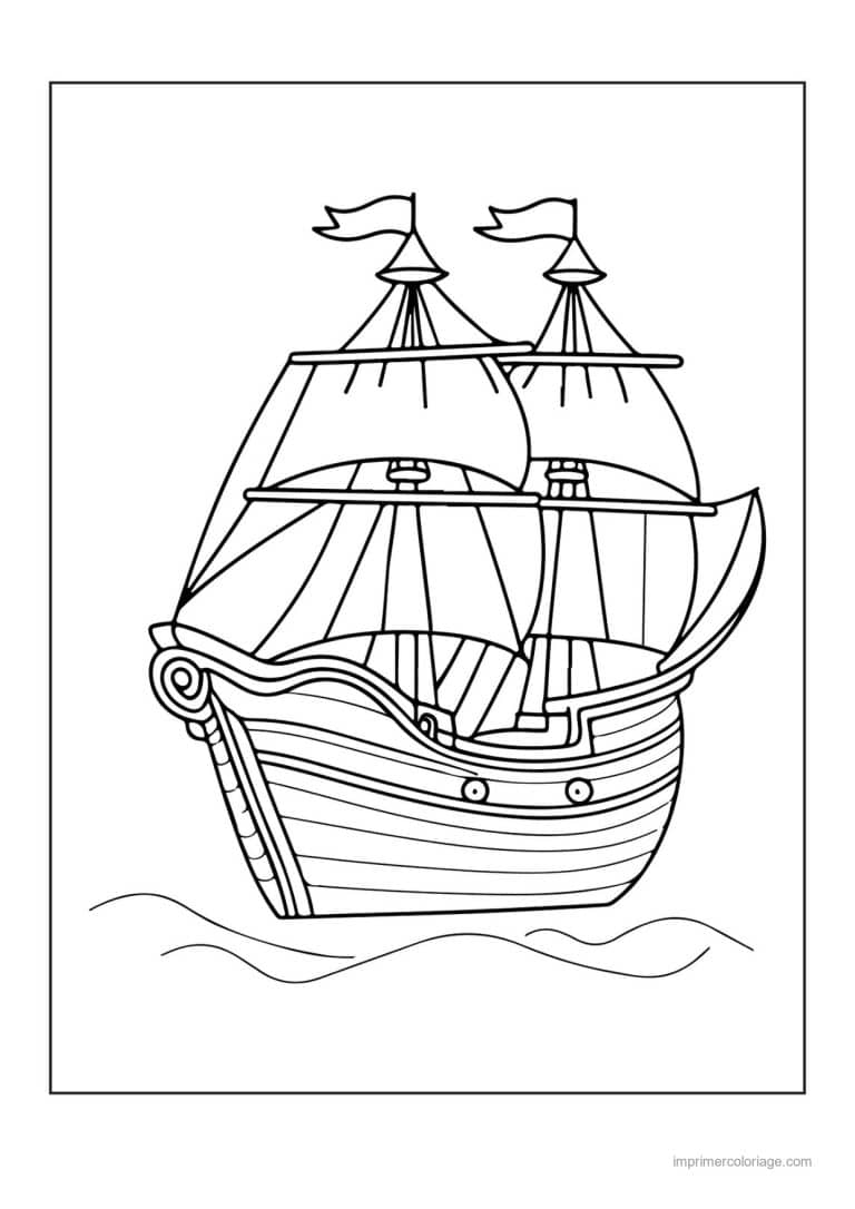 coloriage pirate bateau pirate 17 - dessin gratuit &agrave; imprimer
