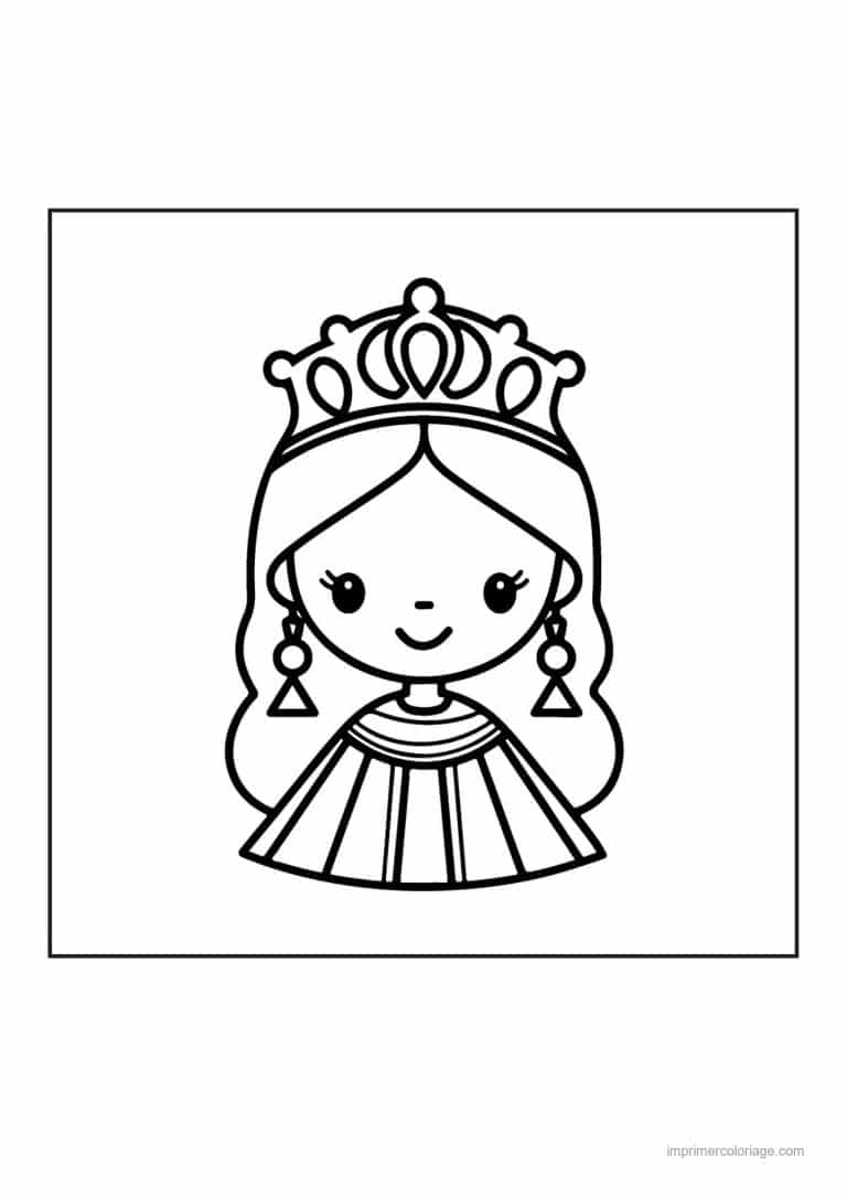 coloriage reine reine esther 16 - dessin gratuit &agrave; imprimer