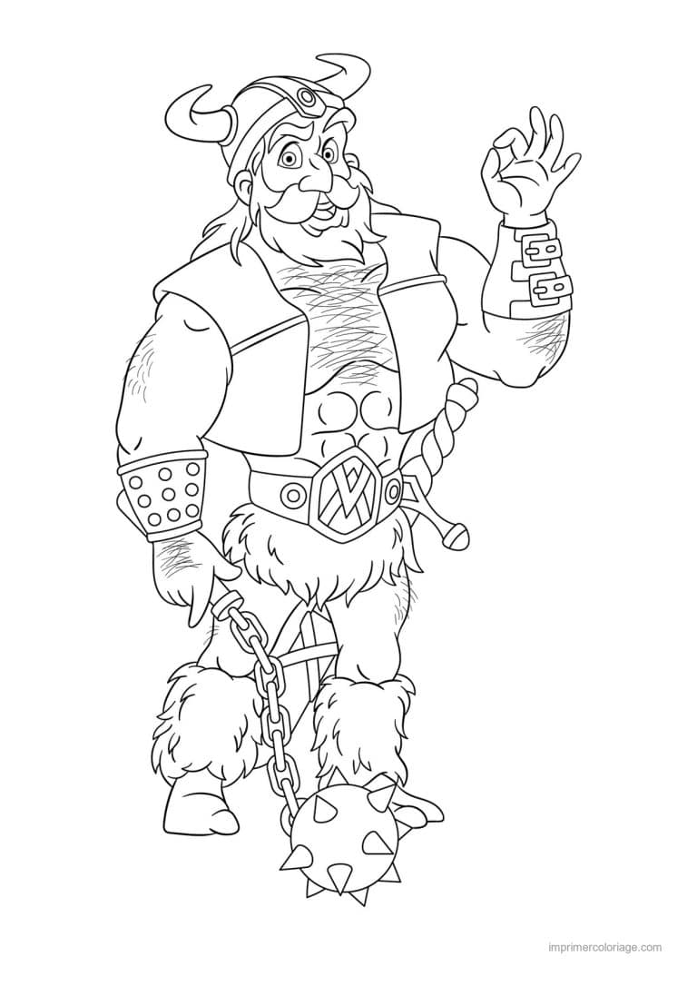 coloriage viking enfant viking 04 - dessin gratuit &agrave; imprimer
